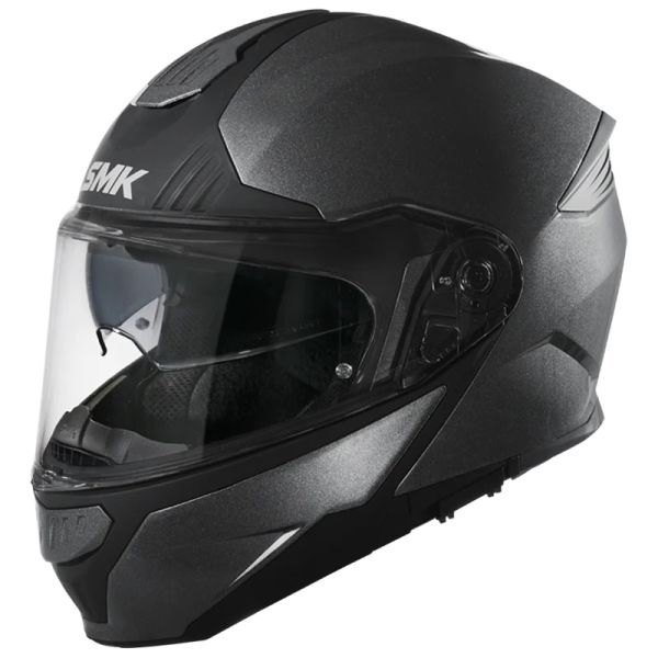 Casca Flip-Up SMK Gullwing negru mat - MotoRR