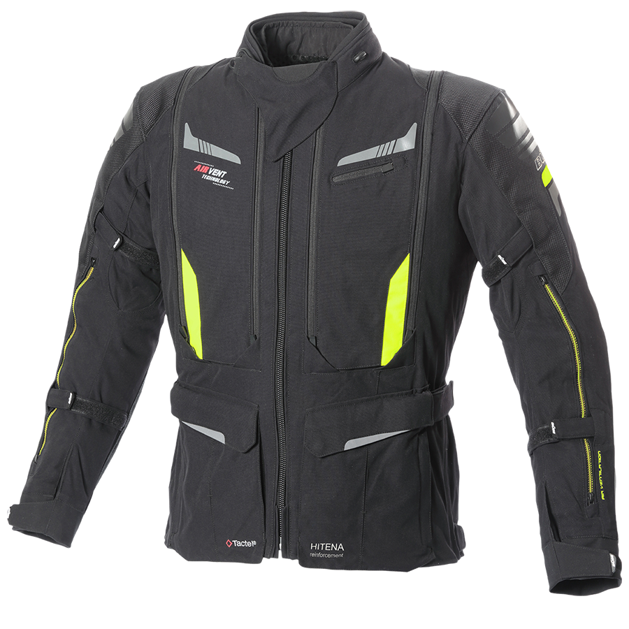 Geaca textil BUSE Agadir negru - MotoRR