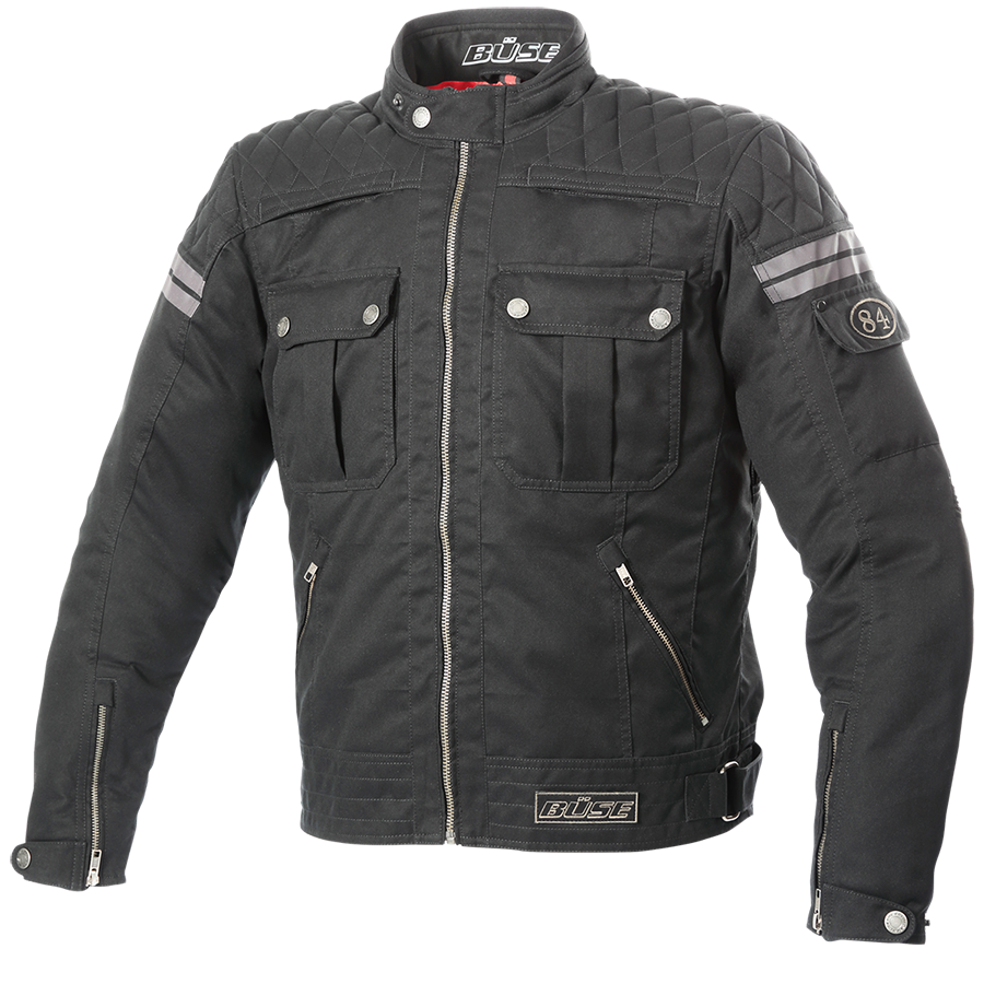 Geaca textil BUSE Blackpool negru - MotoRR