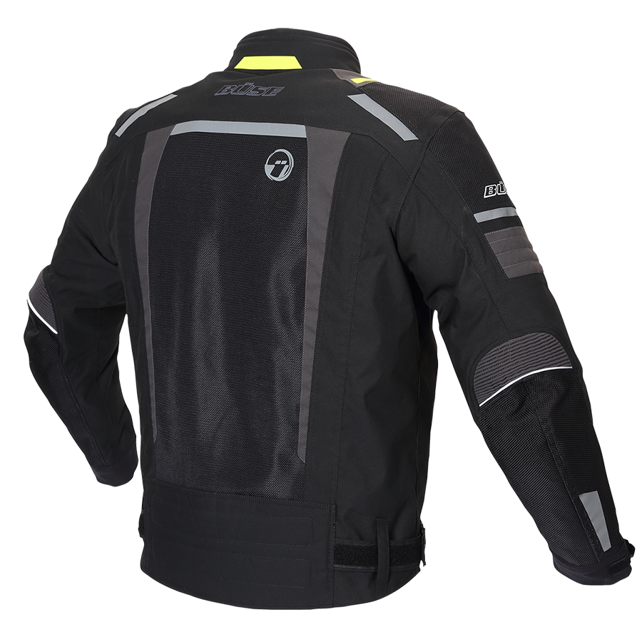 Geaca textil BUSE Livorno negru - MotoRR