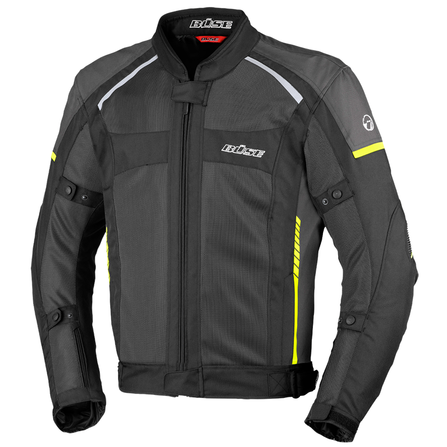Geaca textil BUSE Santerno negru - MotoRR