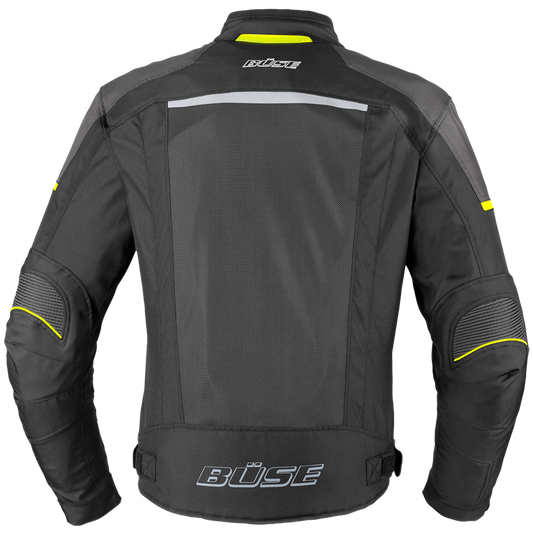 Geaca textil BUSE Santerno negru - MotoRR