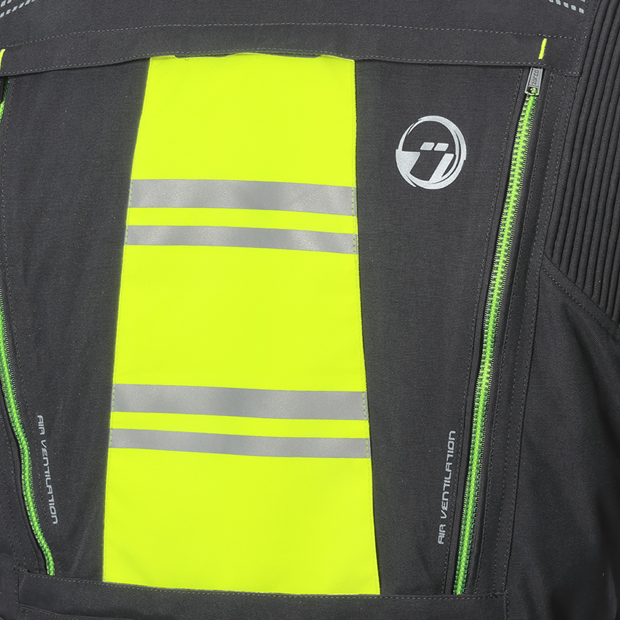 Geaca textil BUSE Travel PRO negru/gri - MotoRR