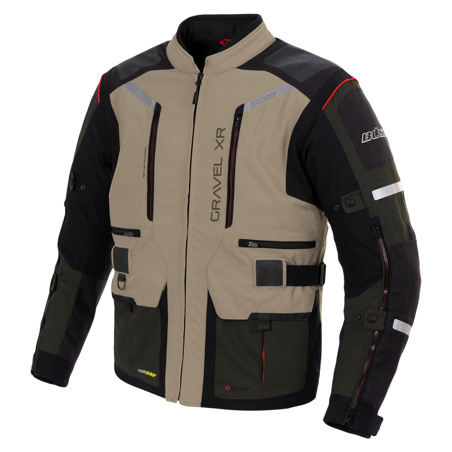 Geaca textil BUSE Gravel XR nisip - MotoRR