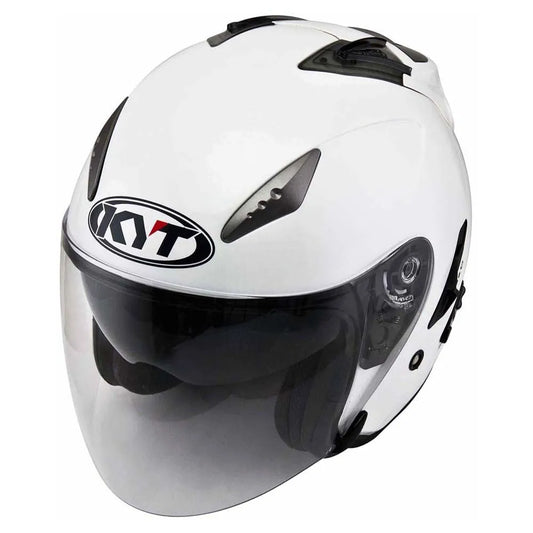 Casca Open Face KYT Hellcat alb - MotoRR