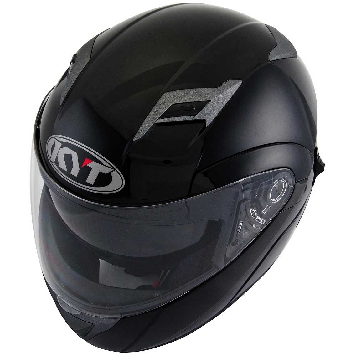 Casca Flip-Up KYT Convair Plain negru - MotoRR