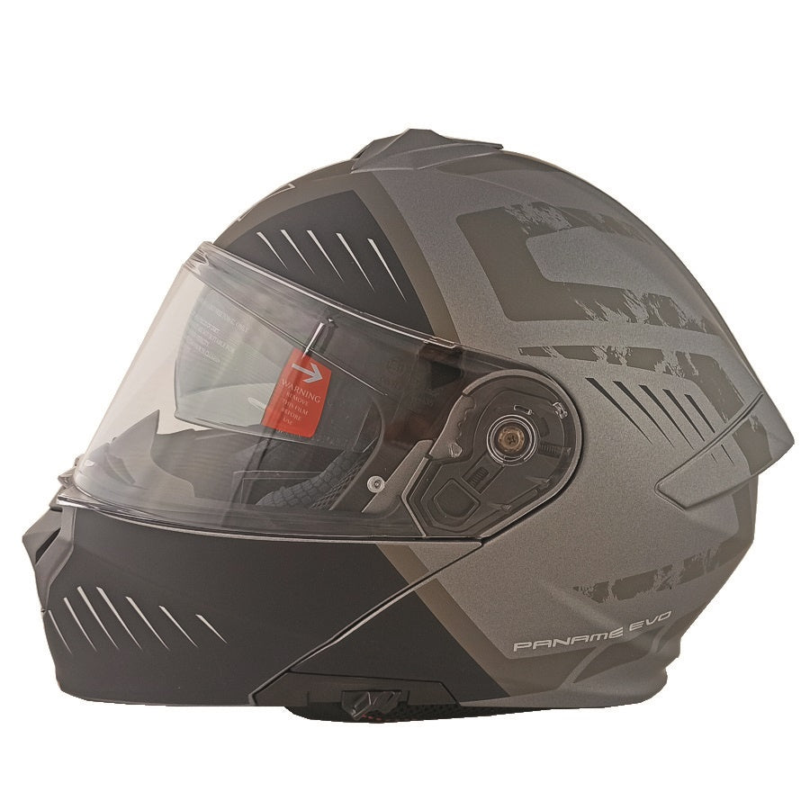 Casca Flip-Up Roxar Paname EVO Edge Dark negru/gri - MotoRR