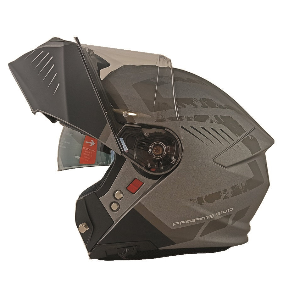 Casca Flip-Up Roxar Paname EVO Edge Dark negru/gri - MotoRR