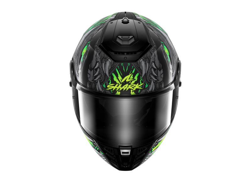 Casca integrala Shark Spartan RS Shaytan negru / verde / galben - MotoRR