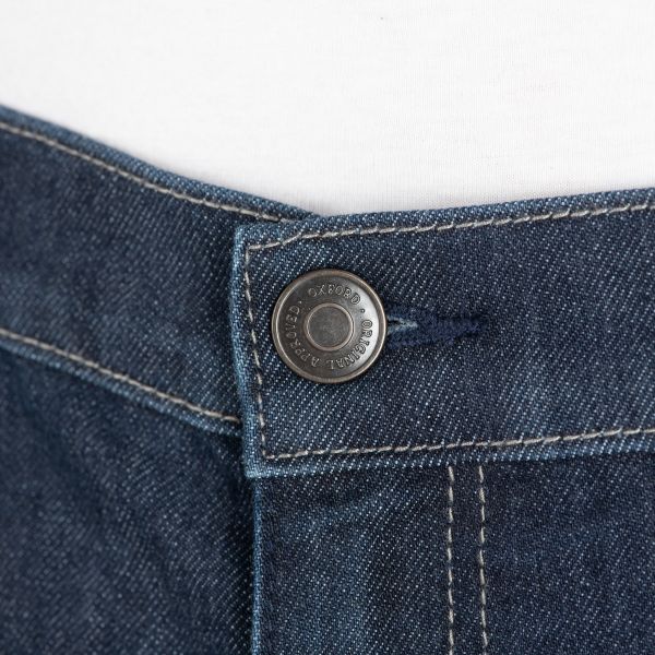 Blugi moto Oxford Original AA Approved 32" Regular albastru - MotoRR