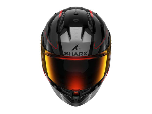 Casca integrala Shark D-Skwal 3 Sizler Mat negru / gri / rosu - MotoRR