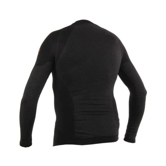 Bluza termoactiva barbati Adrenaline Merino Wool negru - MotoRR