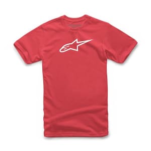 Tricou Alpinestars Ageless Classic rosu-alb - MotoRR