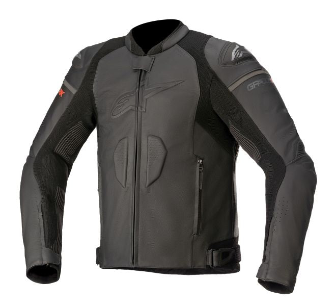 Geaca de piele Alpinestars GP Plus R V3 Rideknit negru - MotoRR