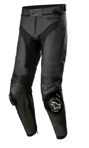 Pantaloni din piele Alpinestars Missile V3 Airflow negru - MotoRR