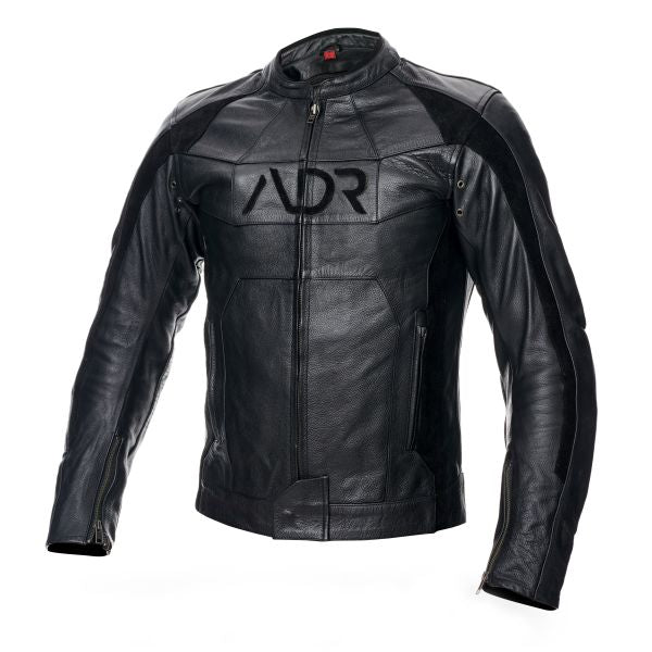 Geaca de piele Adrenaline Spirit PPE negru - MotoRR