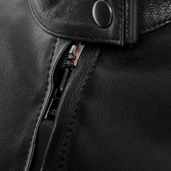 Geaca de piele femei Adrenaline Siena 2.0 PPE negru - MotoRR