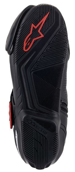 Ghete moto urbane Alpinestars SMX-1 R V2 negru-rosu - MotoRR