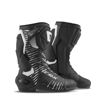 Ghete sport Gaerne G_RX negru/alb - MotoRR