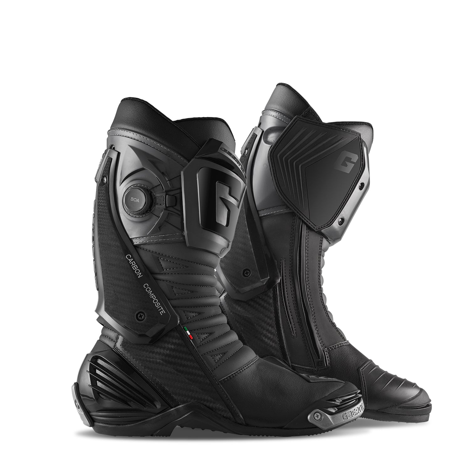 Ghete sport Gaerne GP1 LS negru/antracit - MotoRR