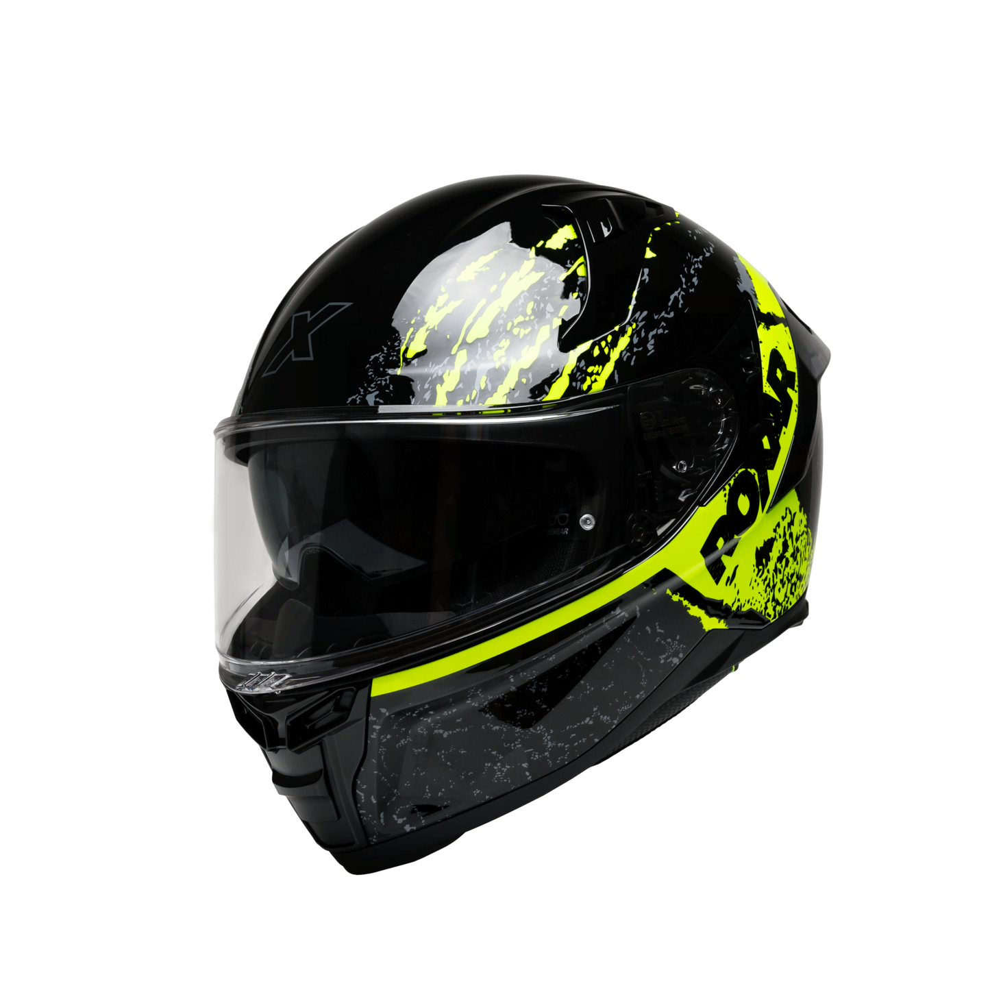 Casca integrala Roxar Bayamo EVO Toxic negru/fluo - MotoRR