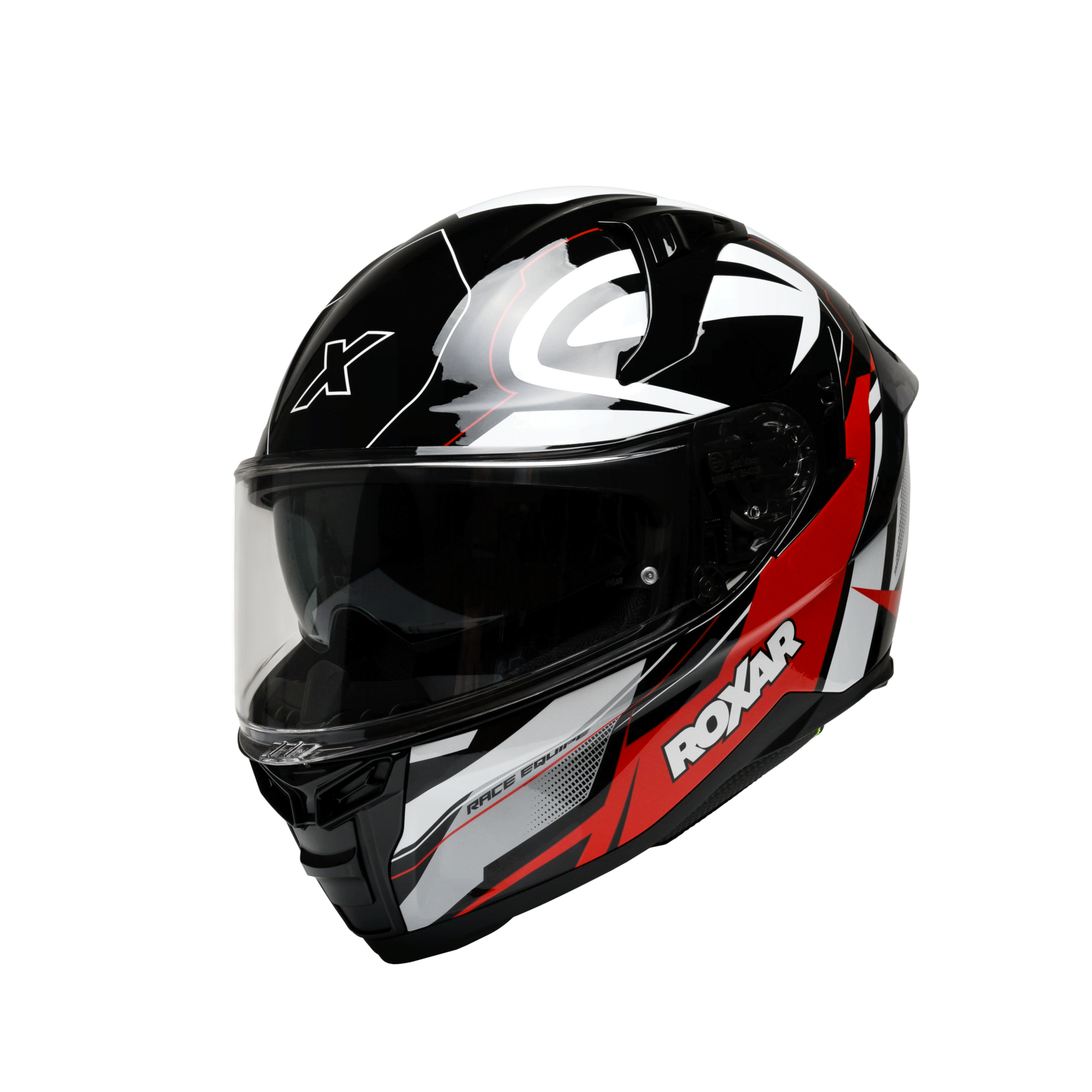 Casca integrala Roxar Bayamo EVO Race negru/alb/rosu - MotoRR