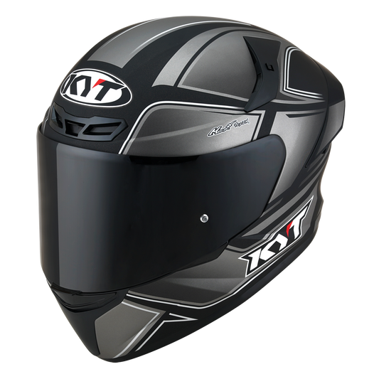 Casca integrala KYT TT-Course Tourist gri/negru - MotoRR