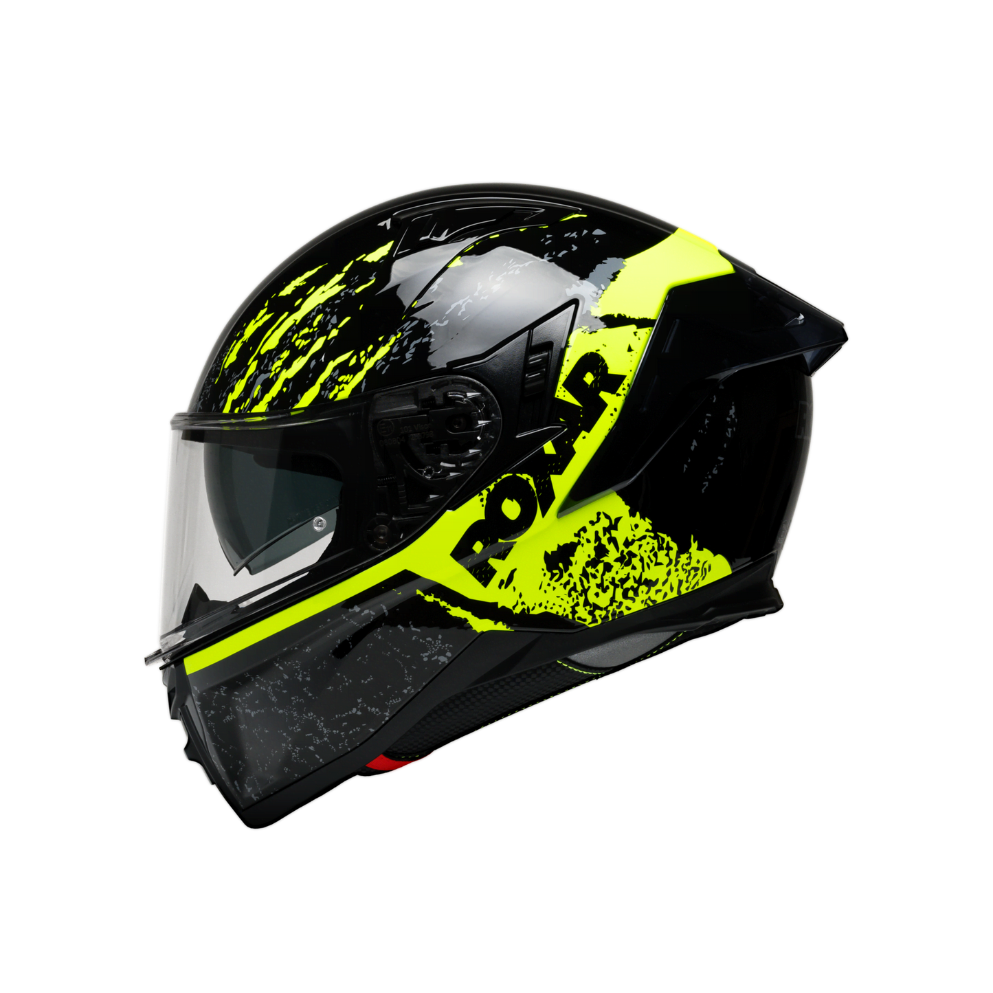 Casca integrala Roxar Bayamo EVO Toxic negru/fluo - MotoRR