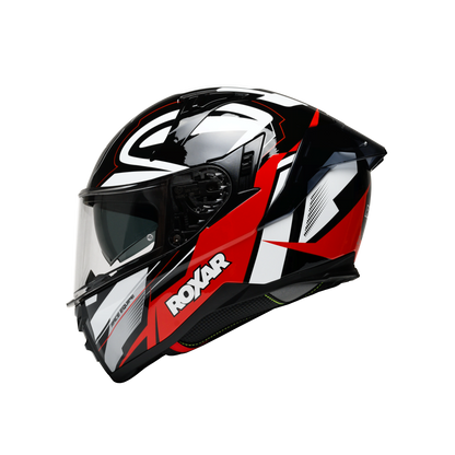 Casca integrala Roxar Bayamo EVO Race negru/alb/rosu - MotoRR