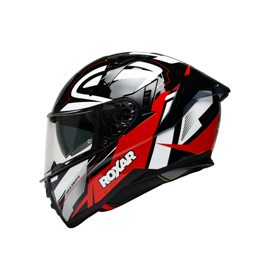 Casca integrala Roxar Bayamo EVO Race negru/alb/rosu - MotoRR