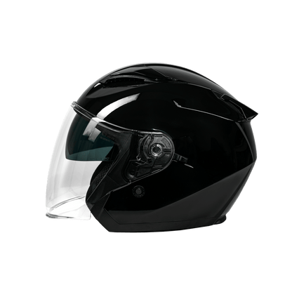 Casca Open-Face Roxar Orlando EVO Z-Line negru lucios - MotoRR