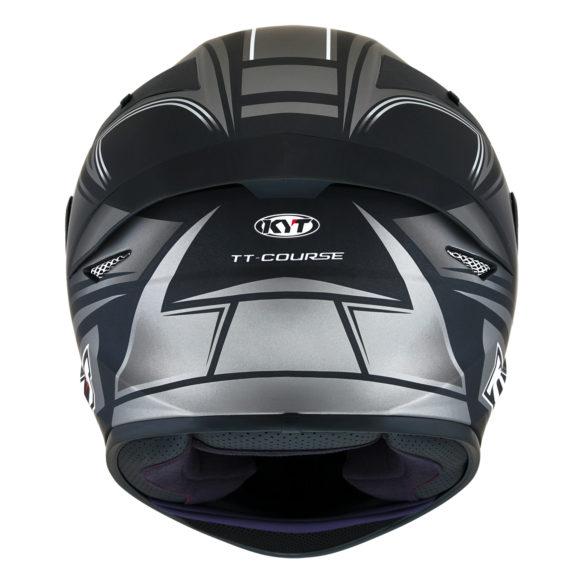 Casca integrala KYT TT-Course Tourist gri/negru - MotoRR