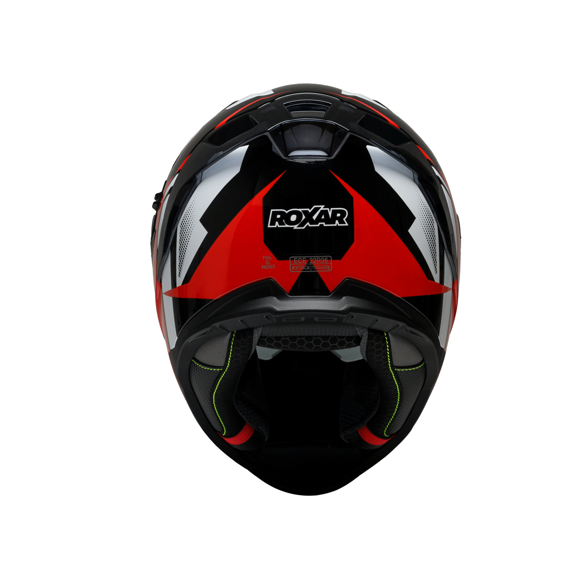 Casca integrala Roxar Bayamo EVO Race negru/alb/rosu - MotoRR