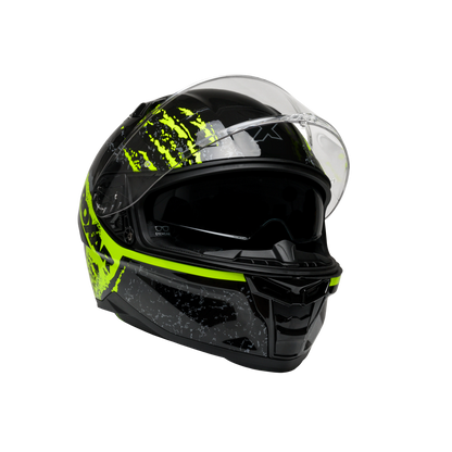 Casca integrala Roxar Bayamo EVO Toxic negru/fluo - MotoRR