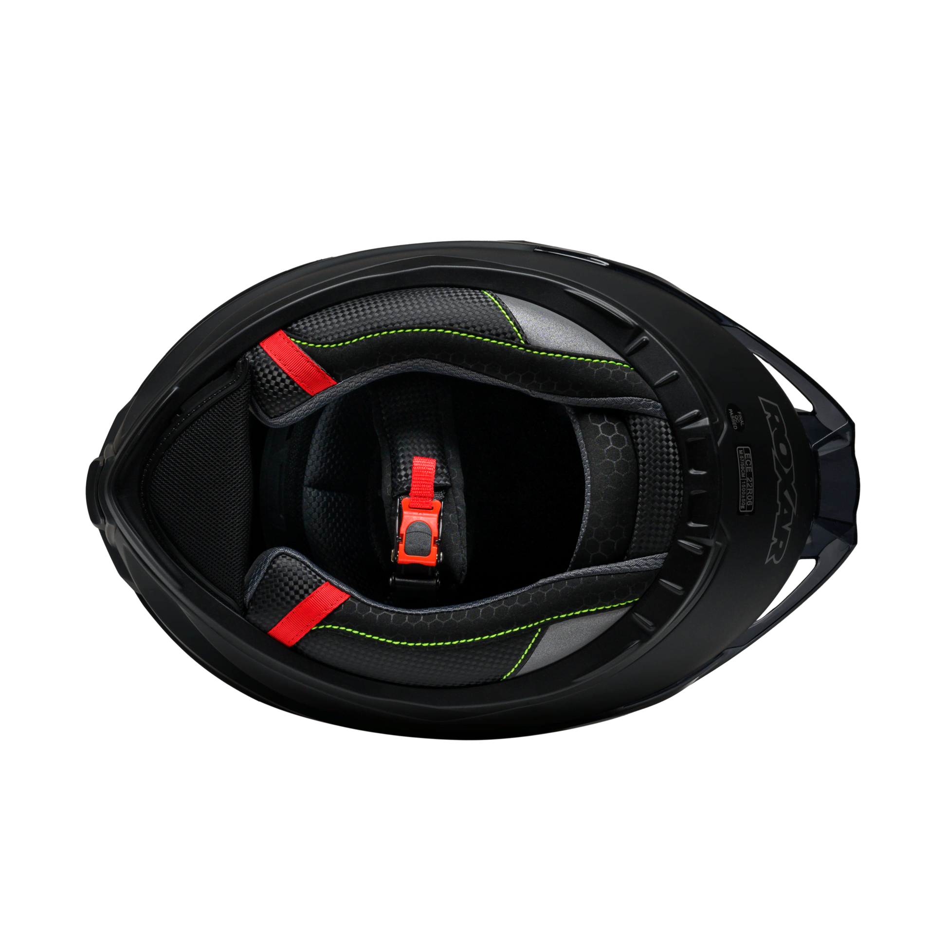 Casca integrala Roxar Bayamo EVO Toxic negru/fluo - MotoRR