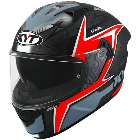 Casca integrala KYT NF-R Mindset rosu - MotoRR