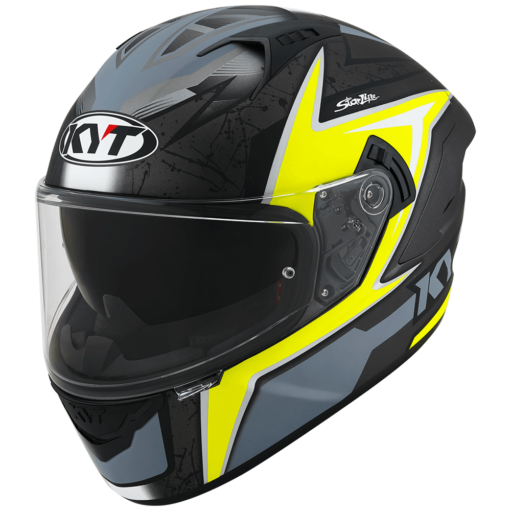 Casca integrala KYT NF-R Mindset galben - MotoRR
