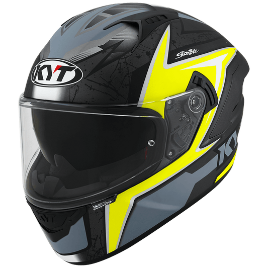 Casca integrala KYT NF-R Mindset galben - MotoRR
