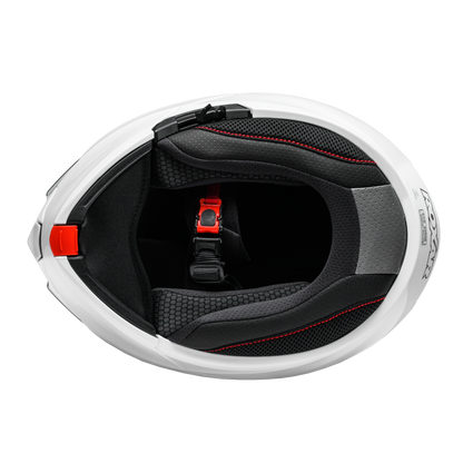 Casca Flip-Up Roxar Paname EVO Z-Line alb - MotoRR
