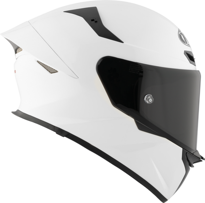 Casca integrala KYT TT-Revo Plain alb - MotoRR