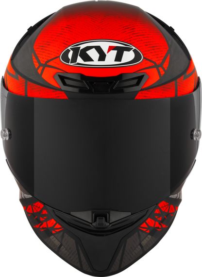 Casca integrala KYT TT-Revo Combustion Matt rosu - MotoRR