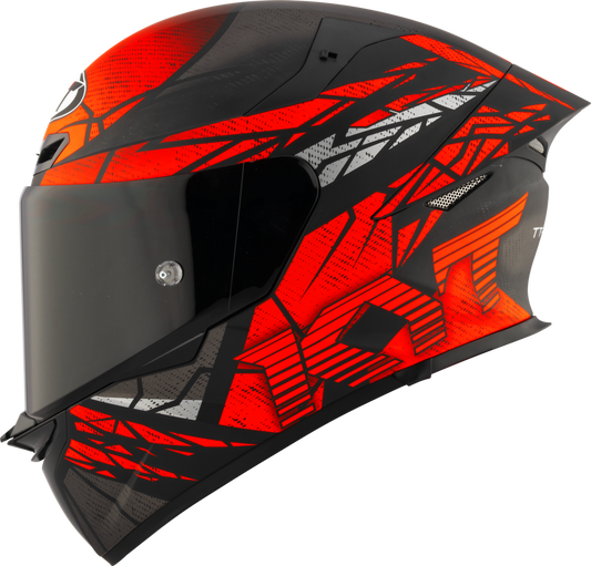 Casca integrala KYT TT-Revo Combustion Matt rosu