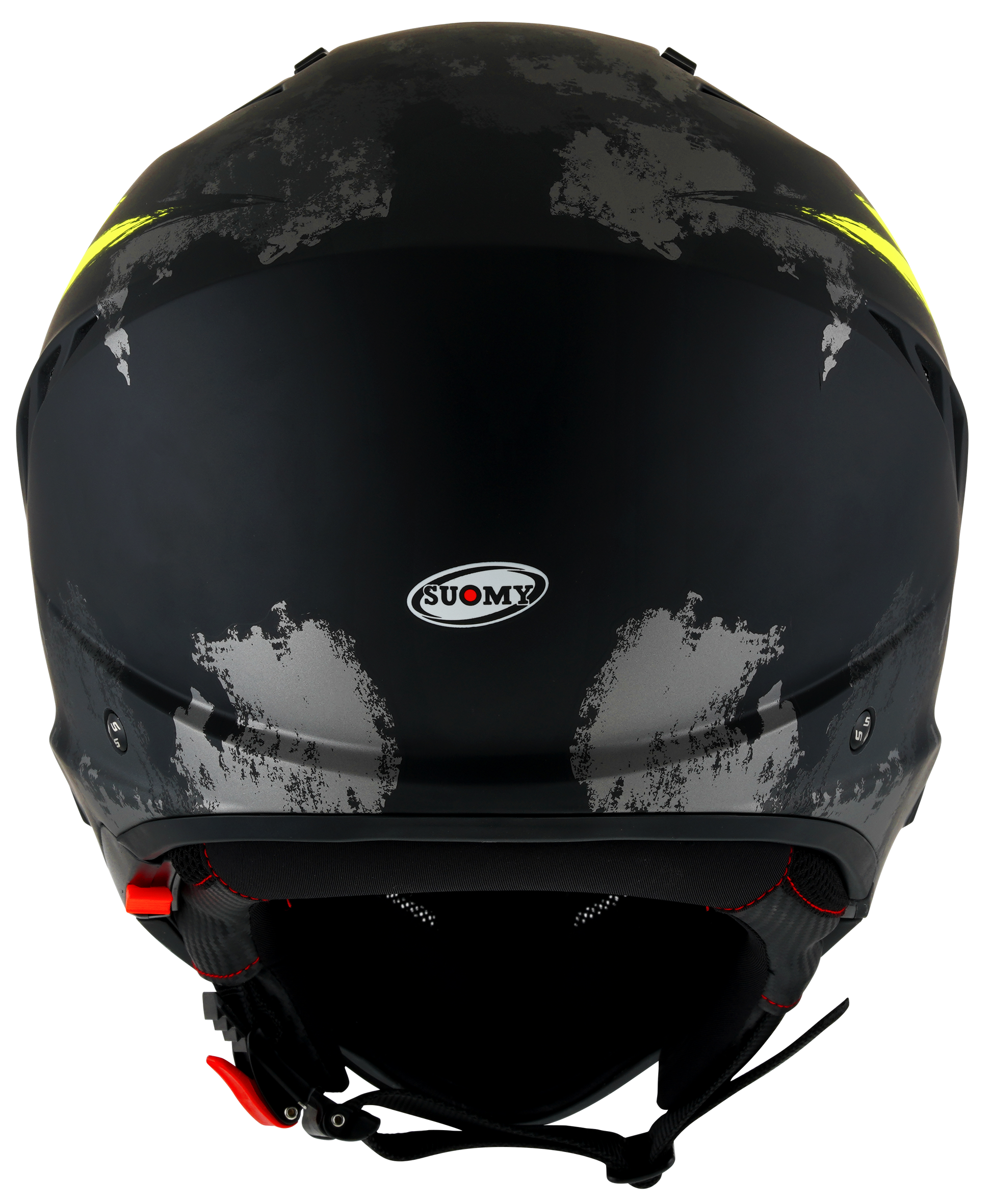 Casca integrala Suomy Armor Hi Volt Mat negru/galben - MotoRR