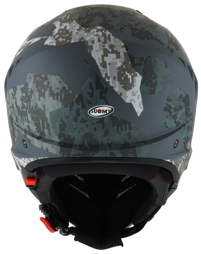 Casca integrala Suomy Armor Urban Squad camuflaj mat gri - MotoRR