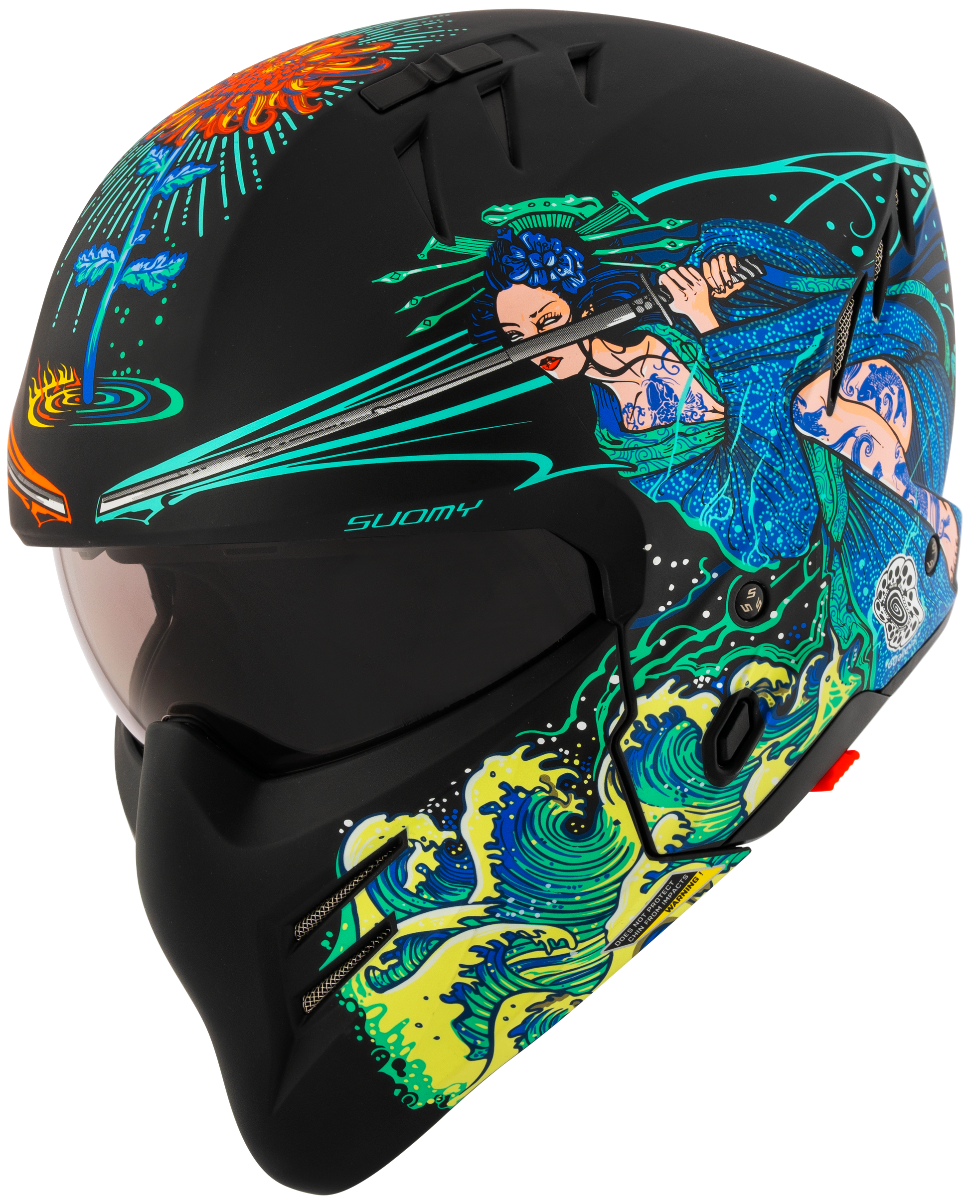 Casca integrala Suomy Armor Mizu Kasai mat - MotoRR