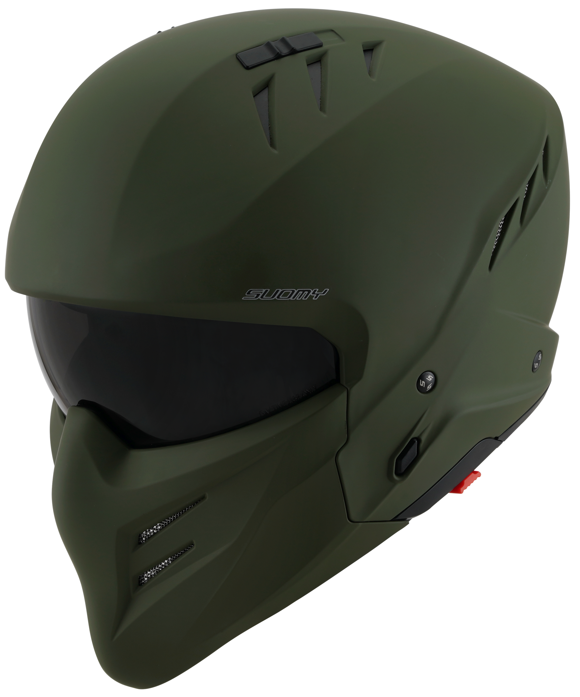 Casca integrala Suomy Armor verde mat - MotoRR