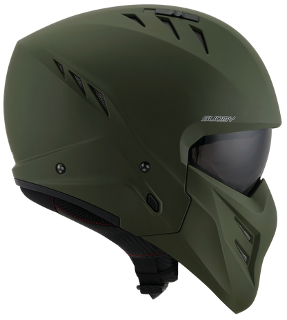 Casca integrala Suomy Armor verde mat - MotoRR