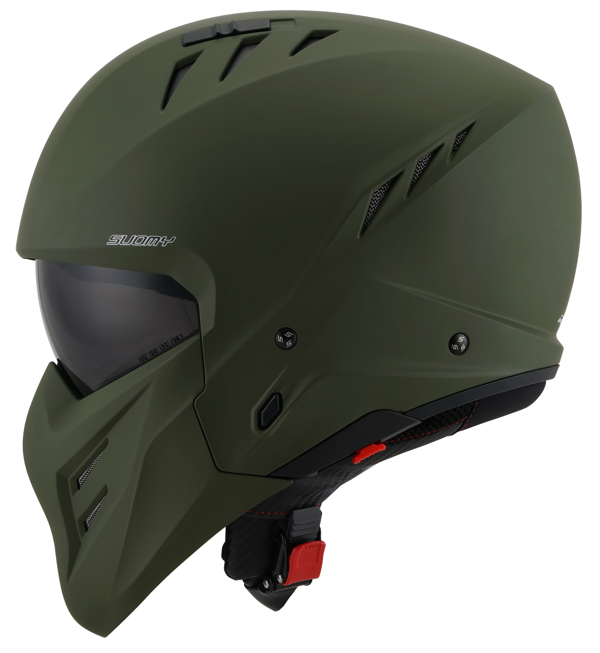 Casca integrala Suomy Armor verde mat - MotoRR
