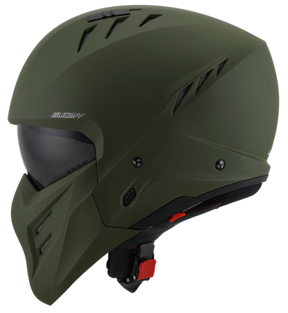 Casca integrala Suomy Armor verde mat - MotoRR