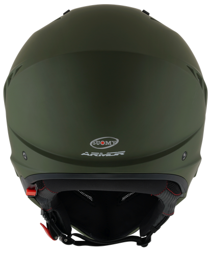Casca integrala Suomy Armor verde mat - MotoRR